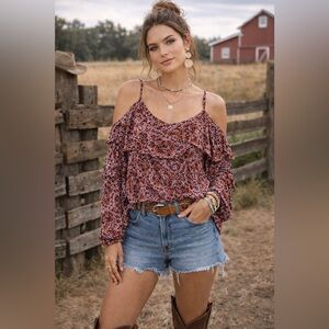 MISA Los Angeles top, sz M